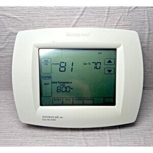 Honeywell TH8110U1003 VisionPro 8000 Touchscreen 7-Day Programmable Thermostat